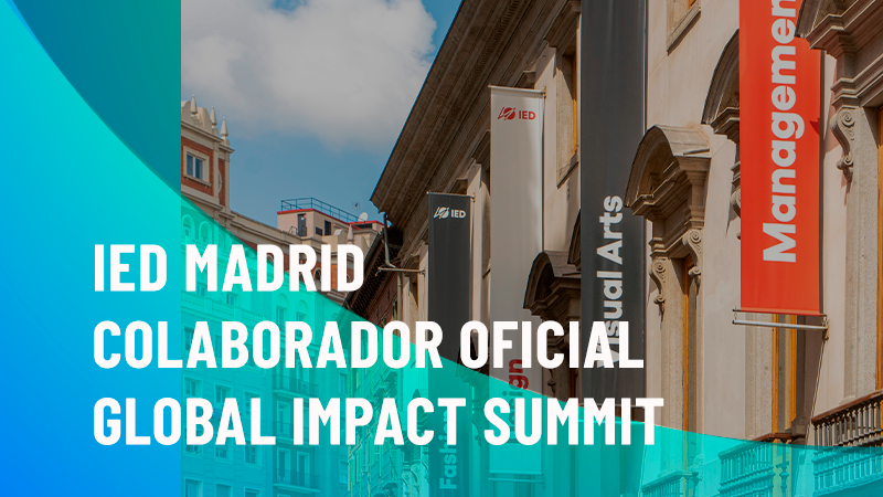IED Madrid Colaborador Oficial del MadBlue Global Impact Summit 2023